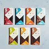 SWEET-SWITCH® - Chocolate Discovery Box - 7 x 100g - Belgische Schokolade Mix - Geschenk-Box - Gesunde Schokolade - weniger Zucker - KETO
