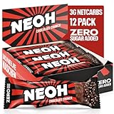 NEOH Zero Zucker Schokoladen-Knusperriegel | Keto-freundlich & Low Carb | 115 kcal & 1g Zucker | 6g Protein | Die gesunde Alternative zu herkömmlichen Süßigkeiten | 12er Pack