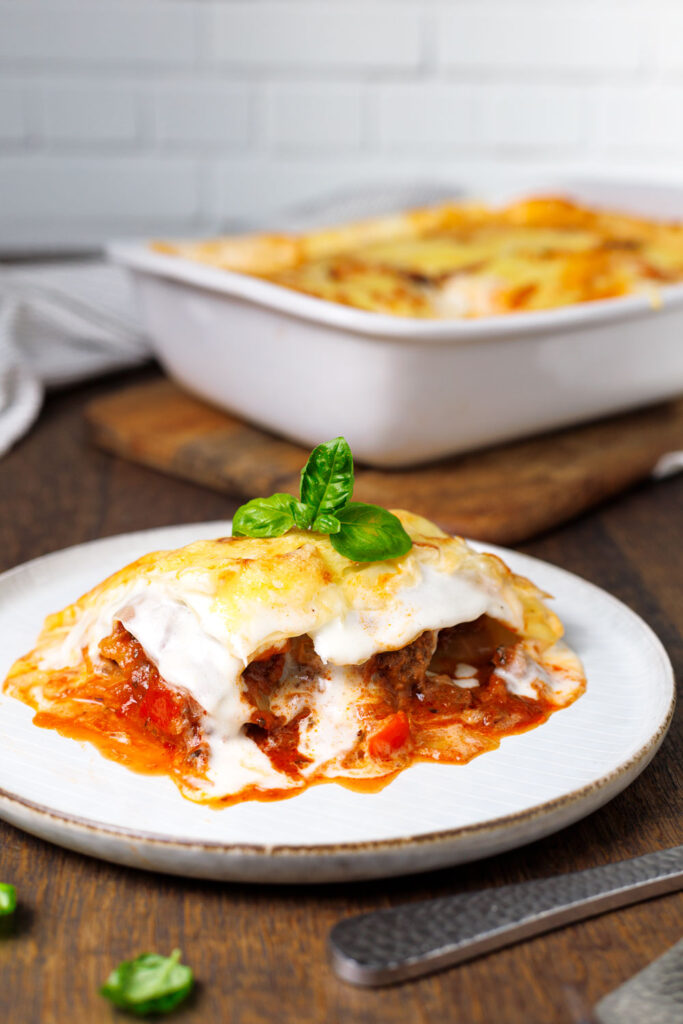 Lasagne mit Gemüse statt Nudeln