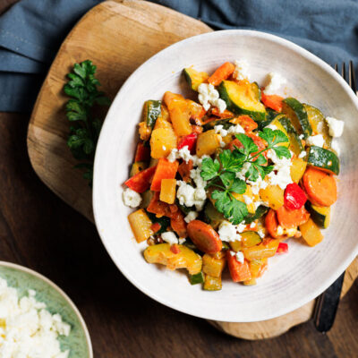 Zucchini-Karotten Pfanne