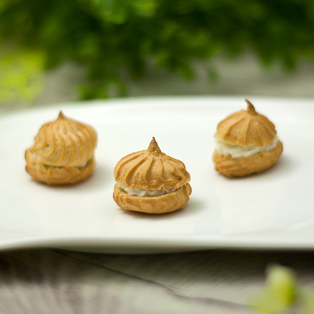 Kleine Windbeutel, lecker und Low Carb