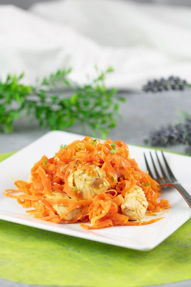 Kohlenhydratarme Asiatische Karotten Pfanne Schmeckt Super Lecker