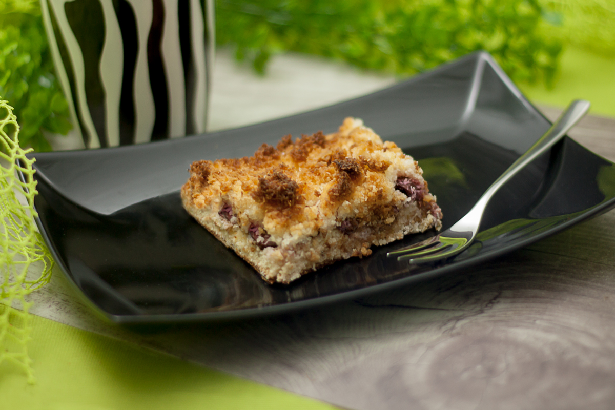 Zwetschgenkuchen mit Kokosstreusel