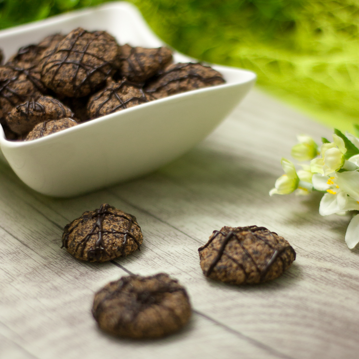 Low Carb Schokokekse, tolle Nascherei | Gesund &amp; Glutenfrei