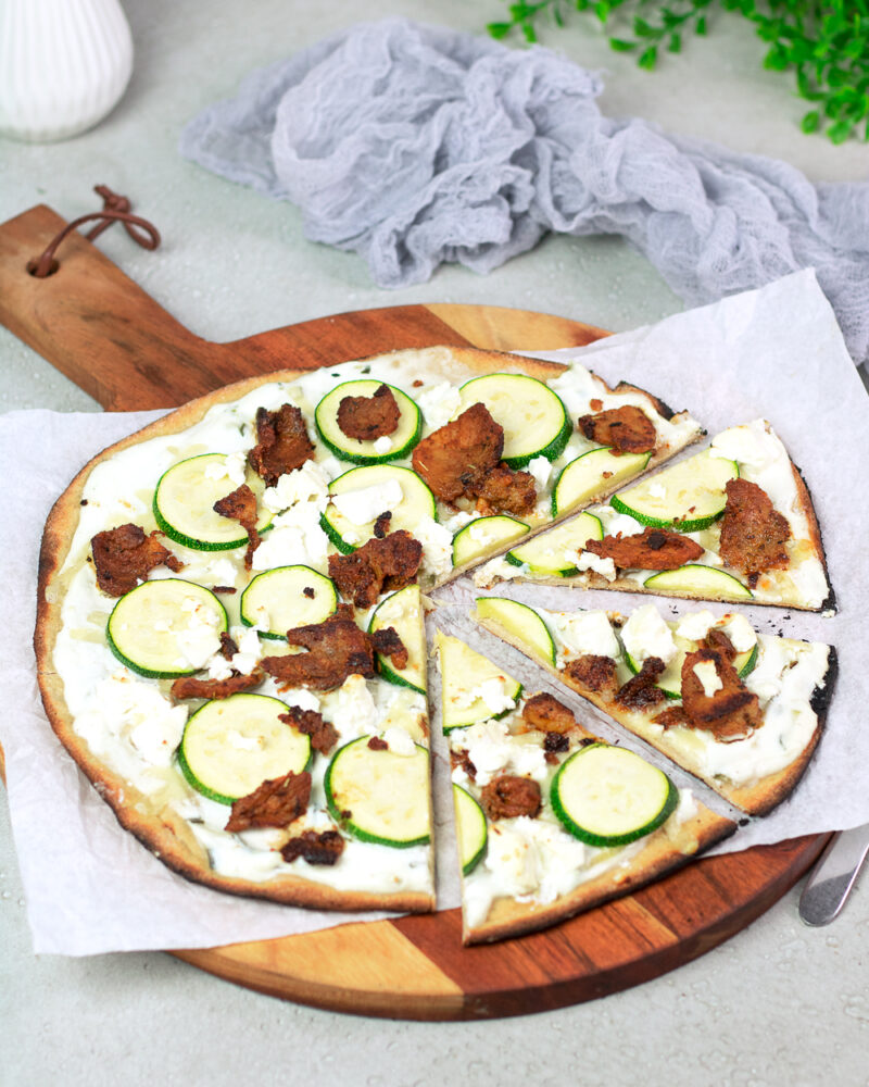 Low Carb Gyros-Pizza