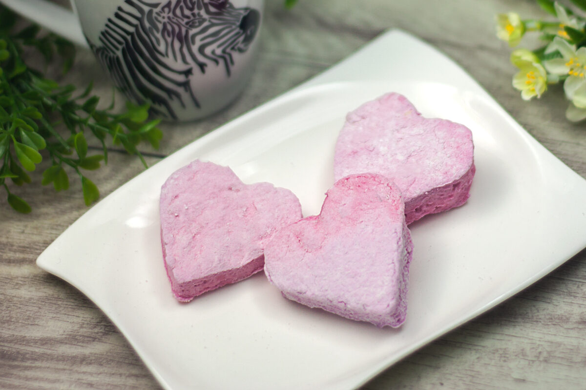 Die Marshmallows sind Low Carb, glutenfrei und kalorienarm.