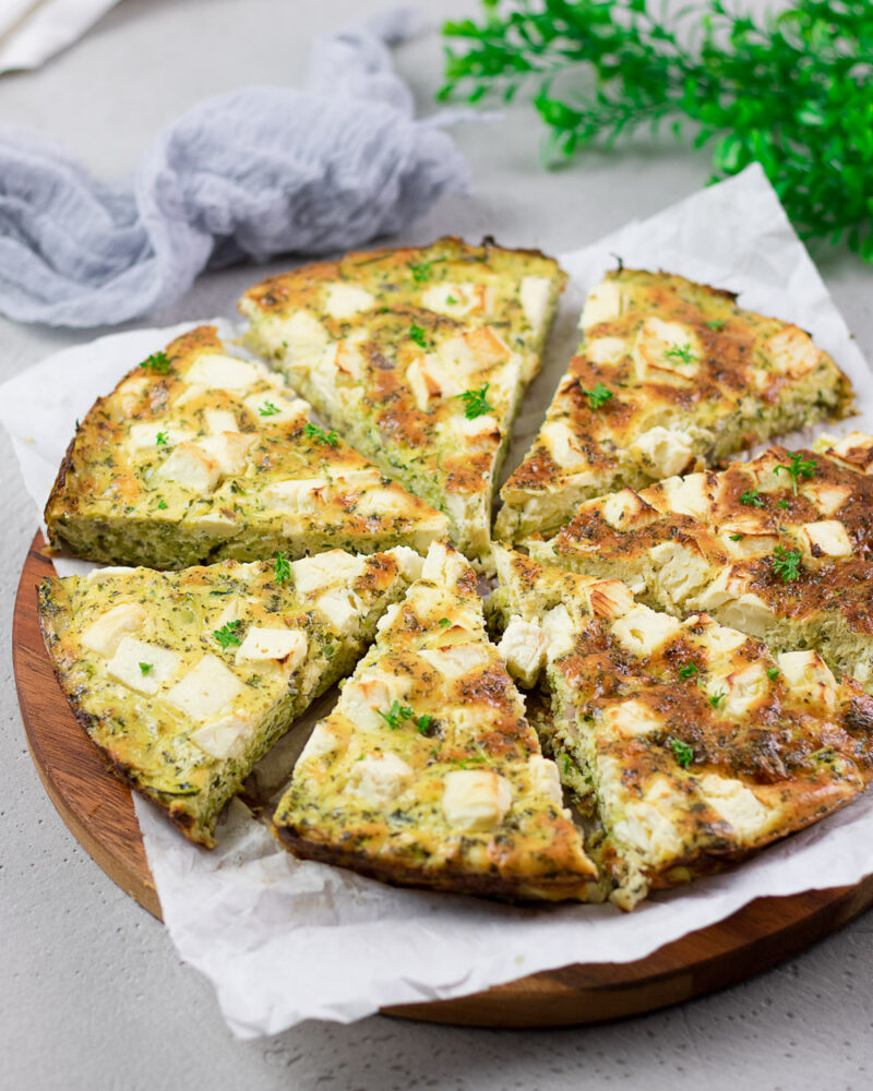 Zucchini-Frittata low carb