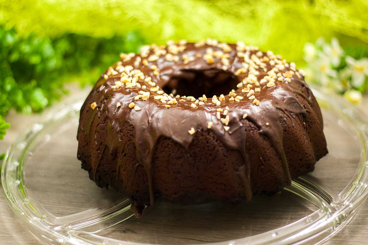 Low Carb Schoko-Zimt-Kuchen, ein leckerer Kuchen zum Kaffee