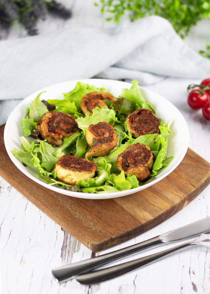 Die falschen Maultaschen sind eine leckere Low Carb Alternative. Das Rezept ist zudem glutenfrei.