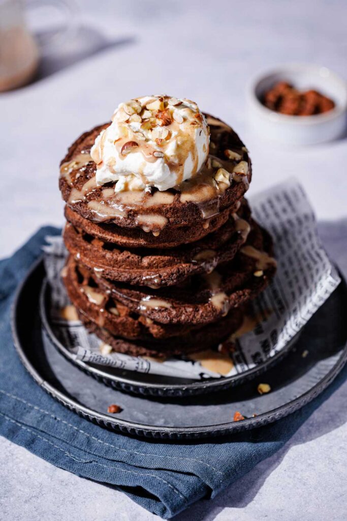Glutenfreie Schokowaffeln
