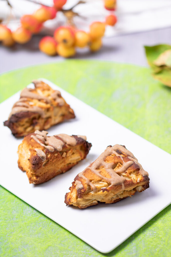 Low Carb Apfel-Scones