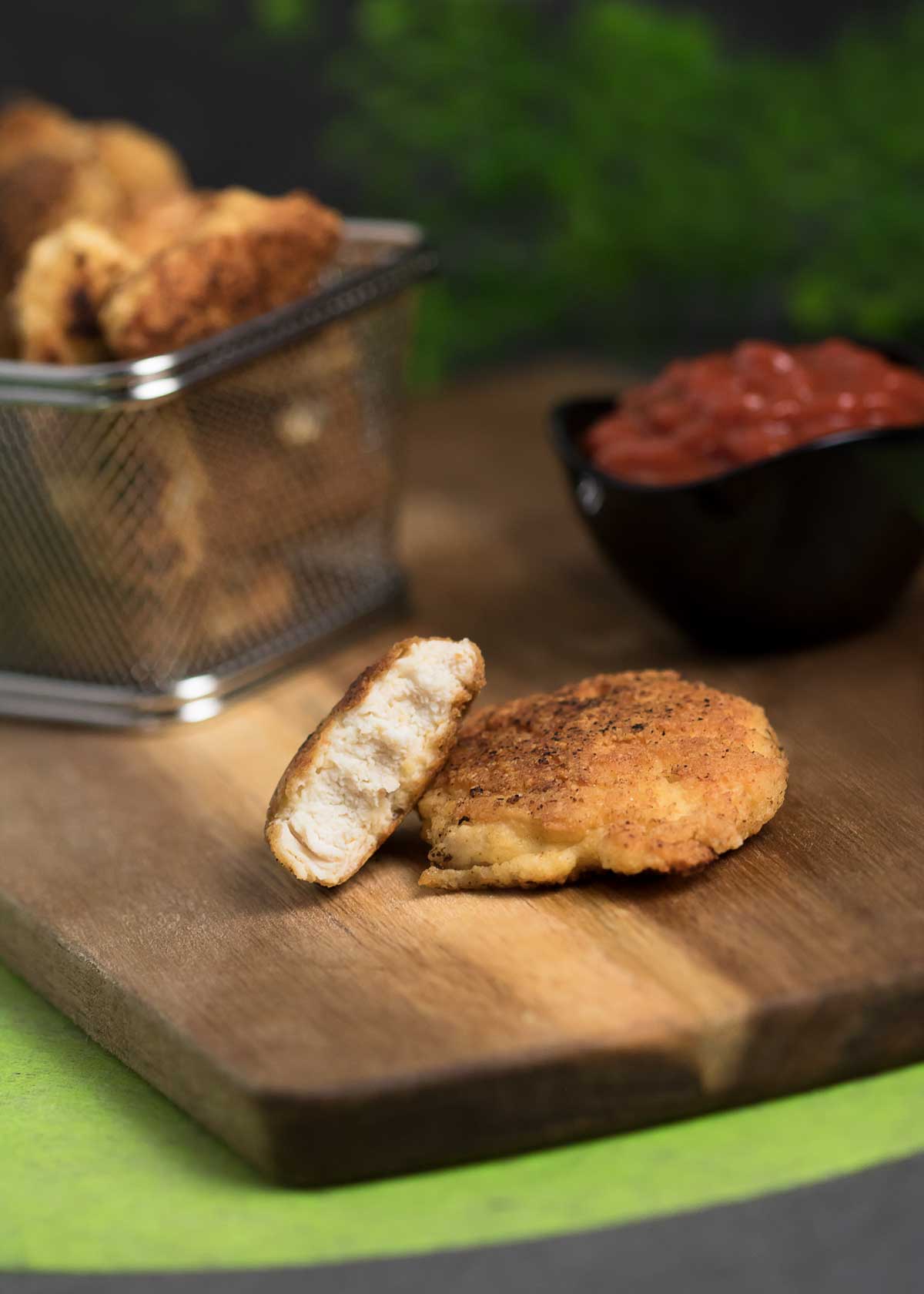Low Carb ChickenNuggets Schwarzgrueneszebra.de