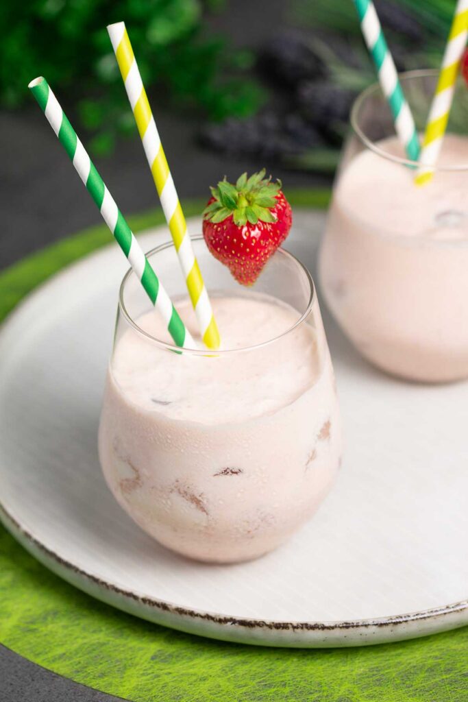 Low Carb Erdbeer-Colada