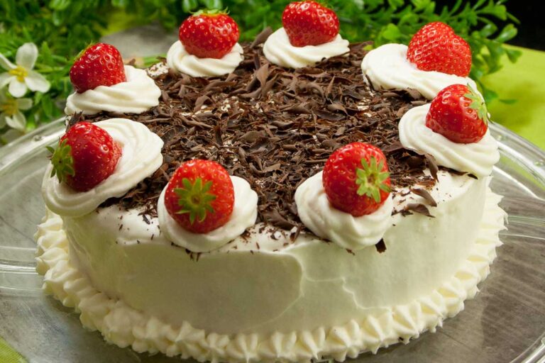 Low Carb Erdbeer-Sahne-Torte