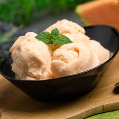 Eis-Rezepte: Low Carb Meloneneis