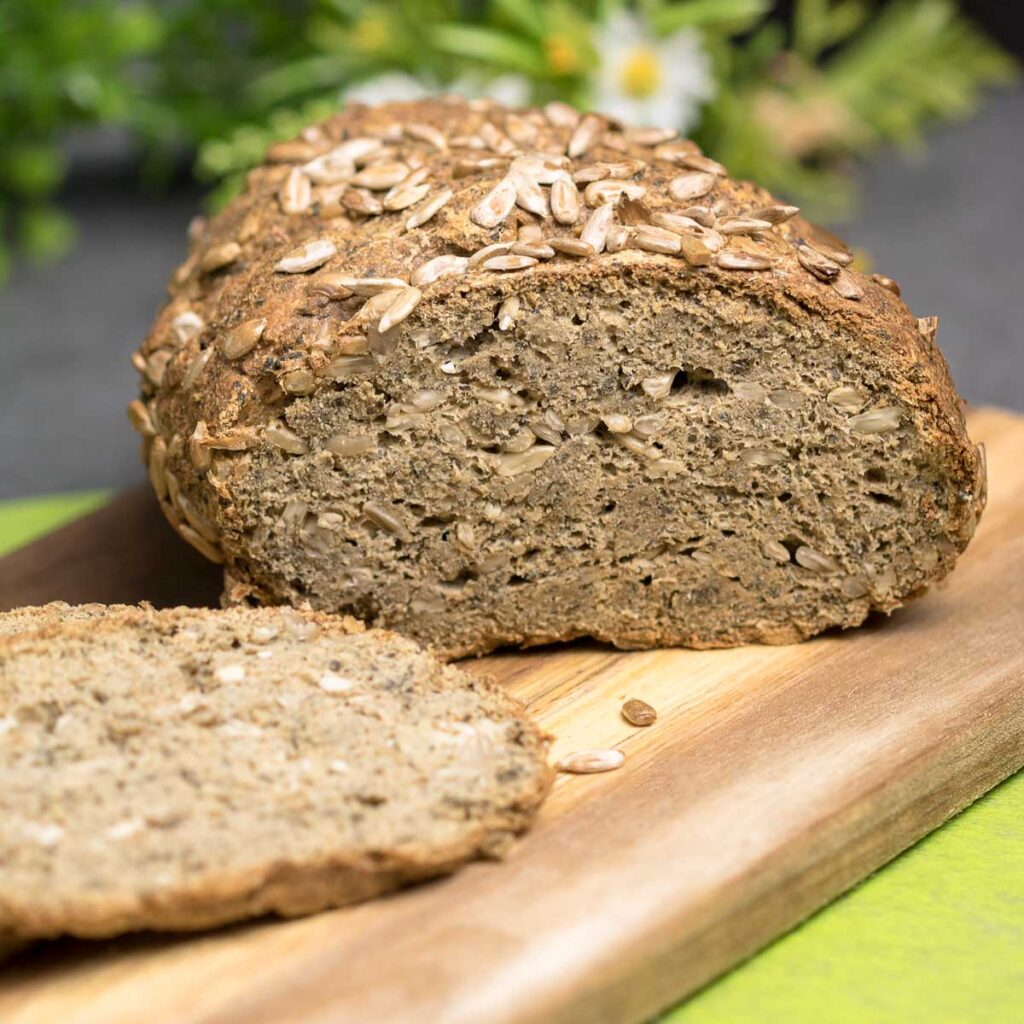 Low Carb Sonnenblumenkernbrot