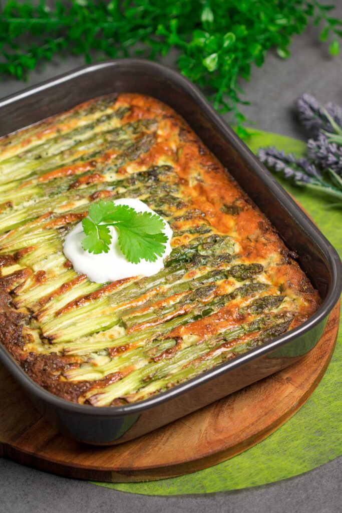 Low Carb Spargel-Frittata