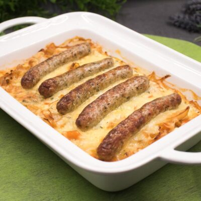 Das Nürnberger Weißkohl-Gratin ist ein leckeres Low Carb Rezept. Das Gericht ist glutenfrei und super lecker!