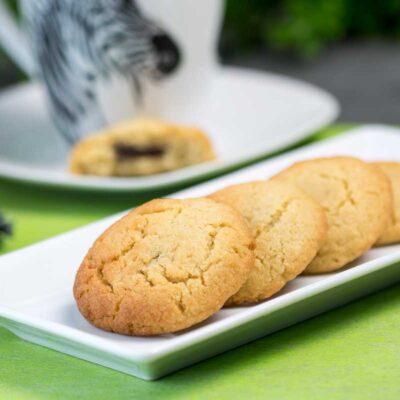 Die mit Lowtella-Cookies sind ohne Zucker, glutenfrei und super lecker!