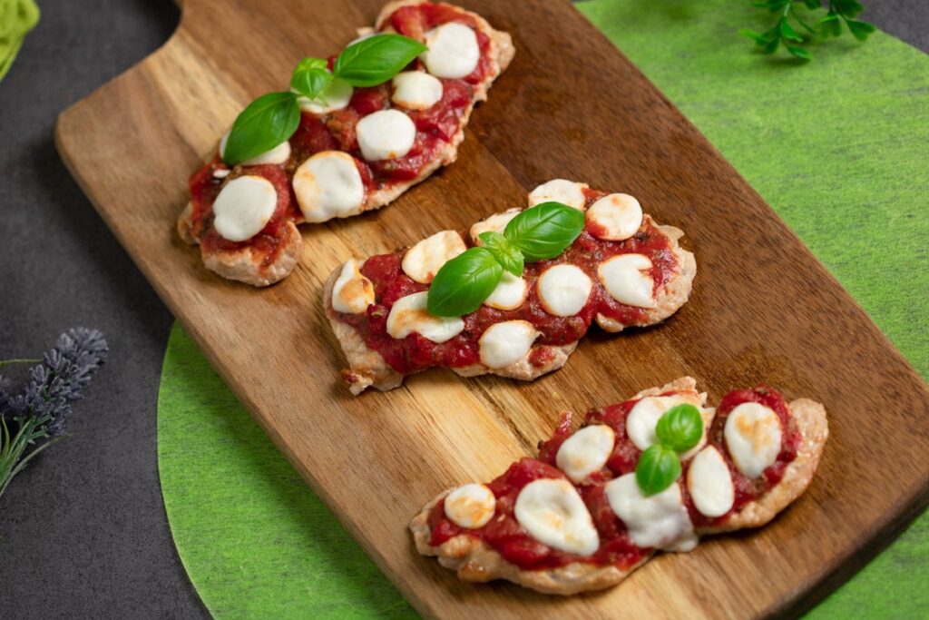 Schnitzelpizza 3