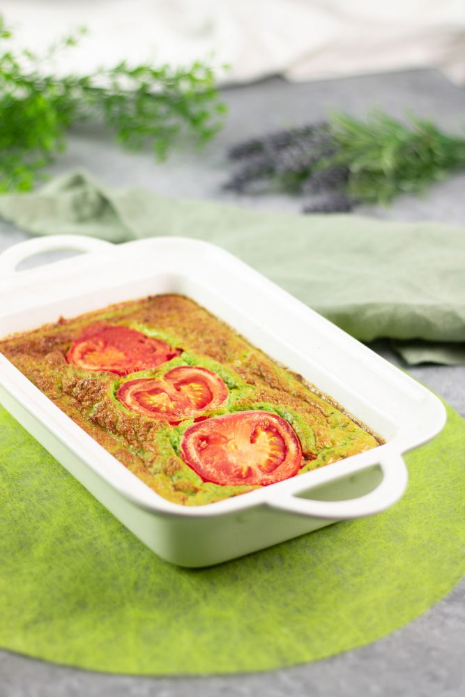 Bärlauch-Tomaten-Frittata