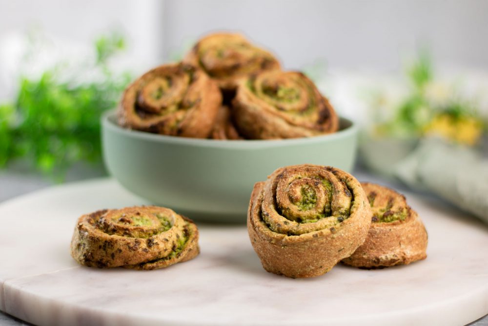 Low Carb Bärlauch-Schnecken