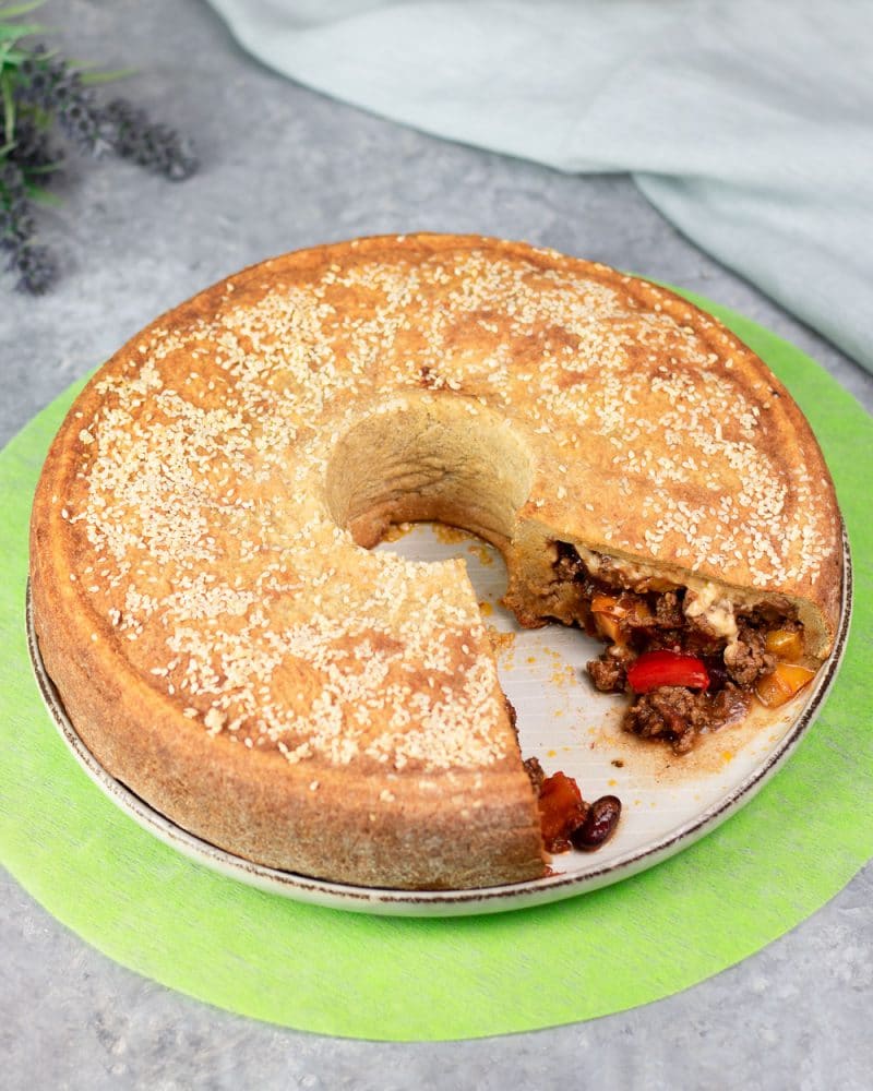 Chili Cheese Meat Pie 5
