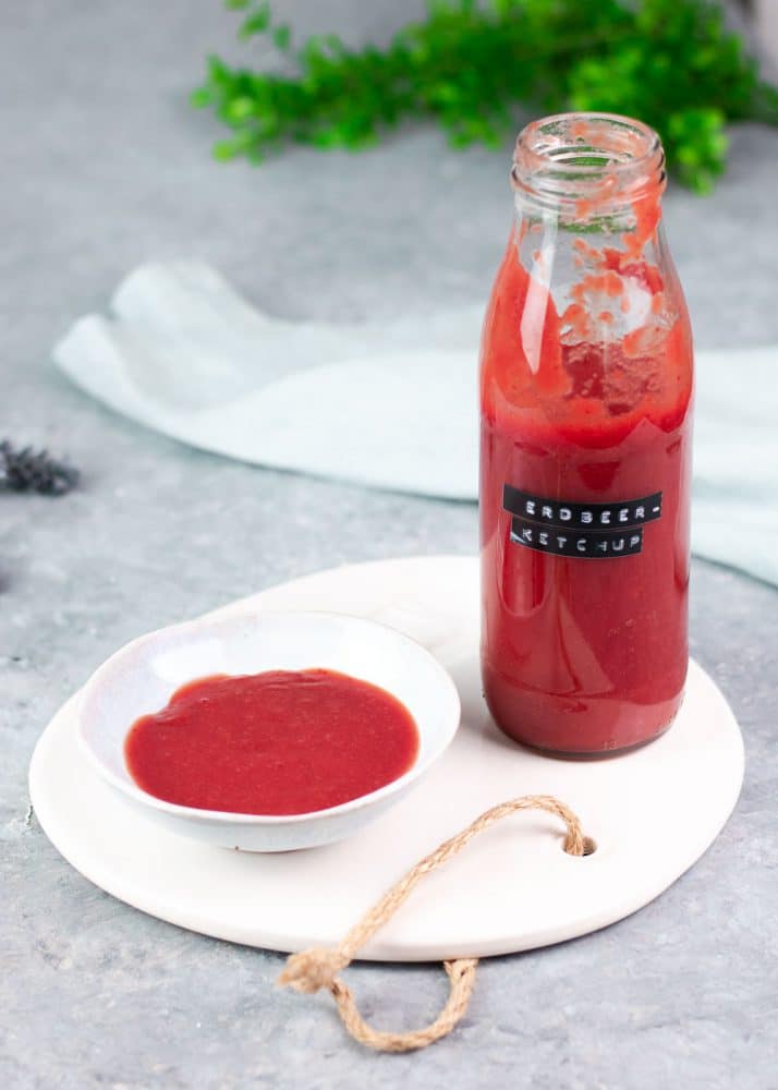 Low Carb Erdbeer-Ketchup