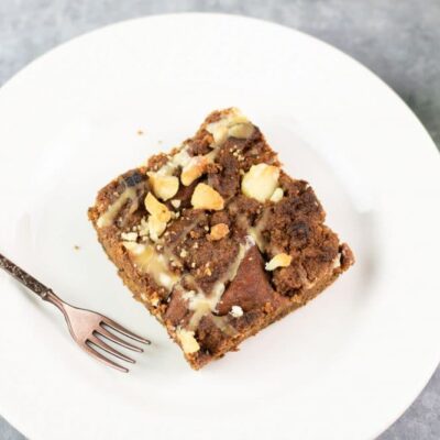 Der Low Carb Macadamia-Blechkuchen ist ein leckerer glutenfreier Kuchen.