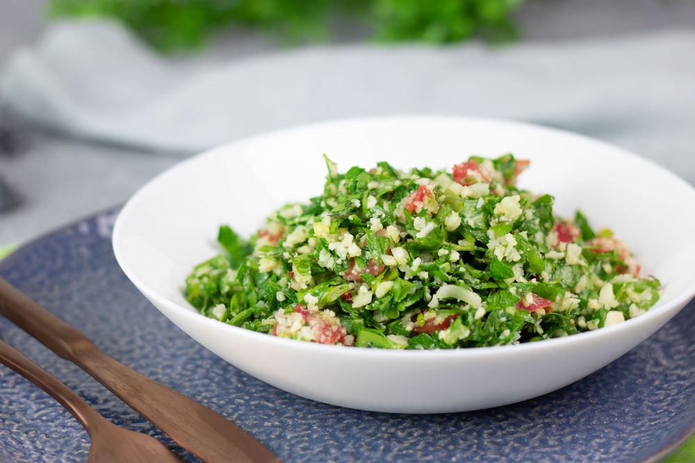 Low Carb Taboulé mit Blumenkohl