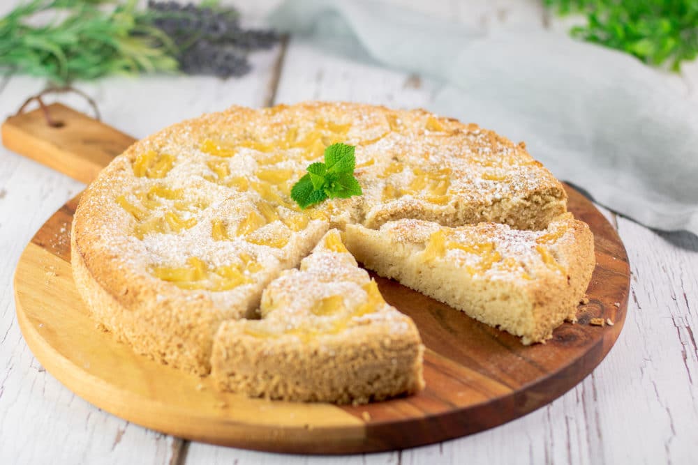 Low Carb Pina-Colada-Kuchen