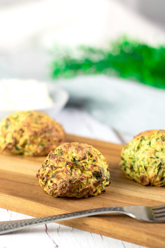 Zucchini Ricotta Bällchen 3