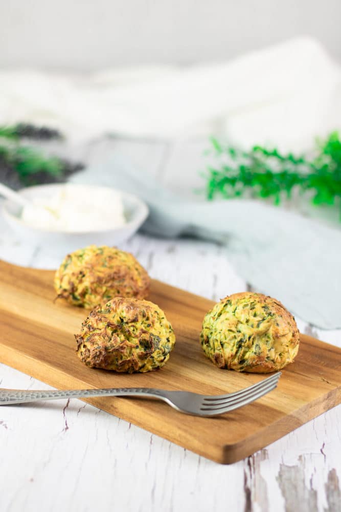 Zucchini Ricotta Bällchen 5