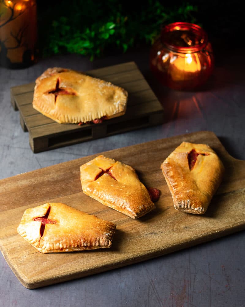 Pizzataschen für Halloween