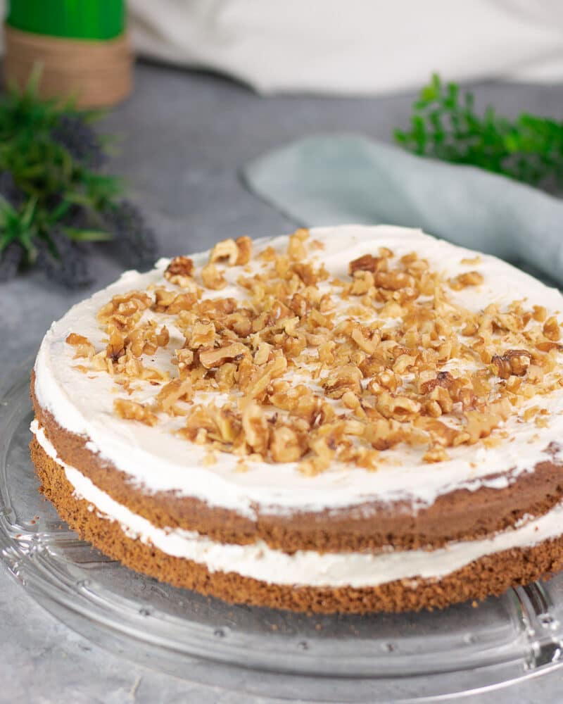 Walnuss Kürbis Kuchen 3