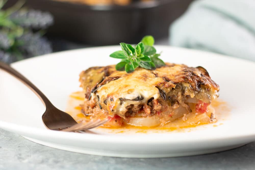 Die Low Carb Moussaka ist meine gesunde Alternative. Ist zudem ohne Zucker und ohne Mehl und daher glutenfrei.