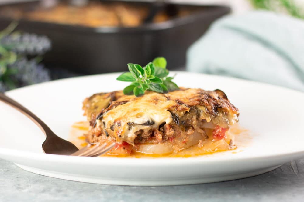 Low Carb Moussaka – Hole dir Griechenland nach Hause