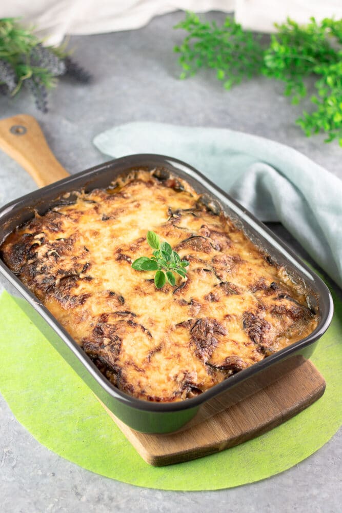 Die Low Carb Moussaka ist meine gesunde Alternative. Ist zudem ohne Zucker und ohne Mehl und daher glutenfrei.