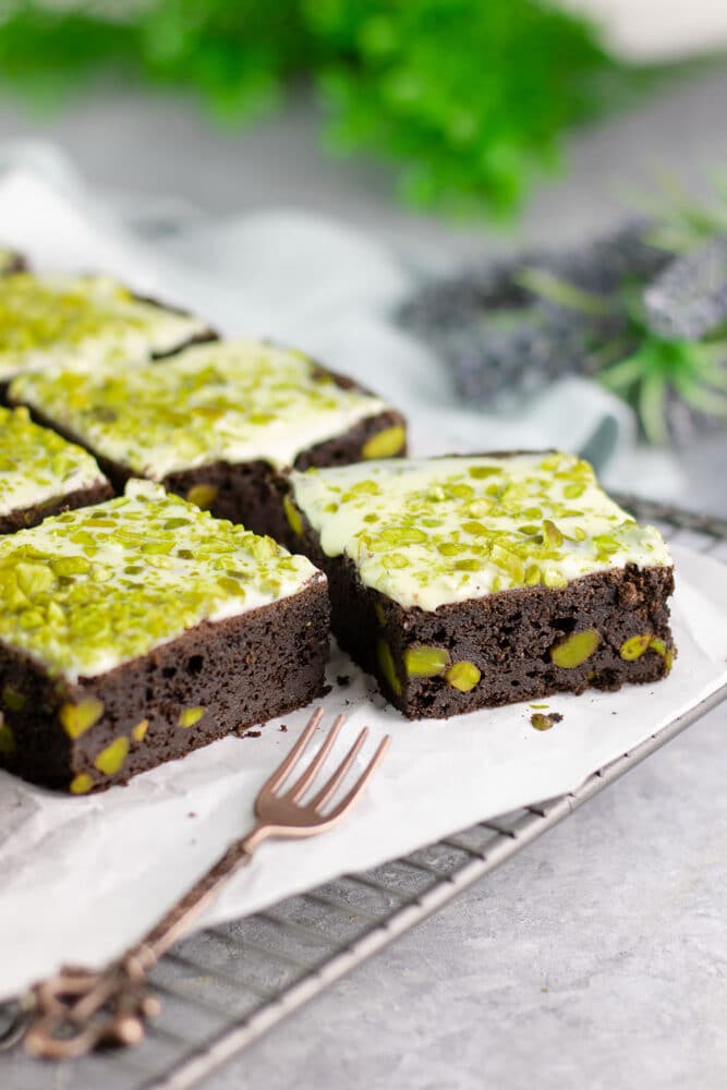 Pistazien Brownies