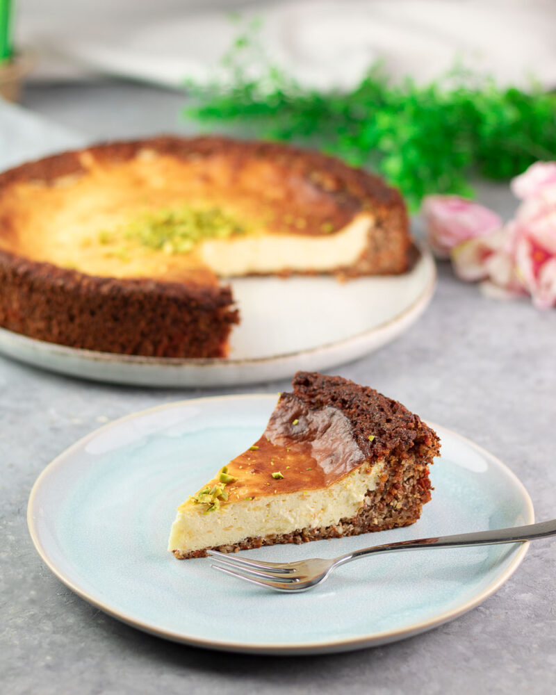 Low Carb Karotten-Cheesecake