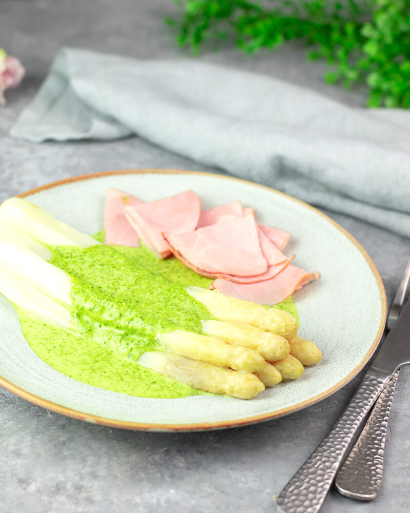 Spargel Bärlauch Hollandaise 2