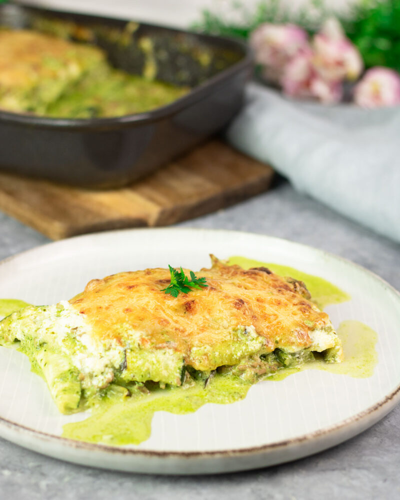 Zucchini Bärlauch Lasagne 6 2