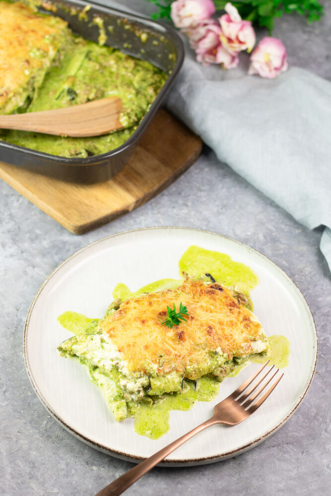 Zucchini Bärlauch Lasagne 8 3