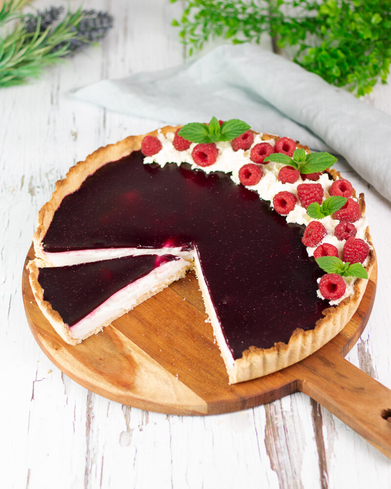 Kokos Himbeer Tarte 3 2