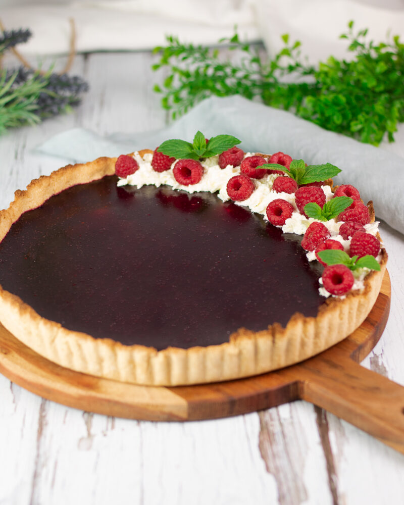Kokos Himbeer Tarte 7 5