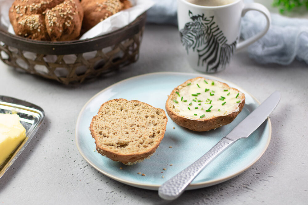 Low Carb Sesambrötchen