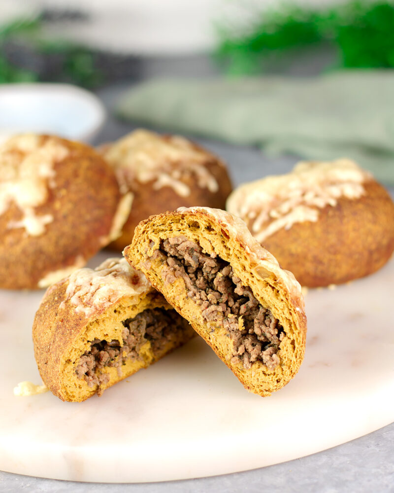Kürbis Hackfleisch Brötchen4 2