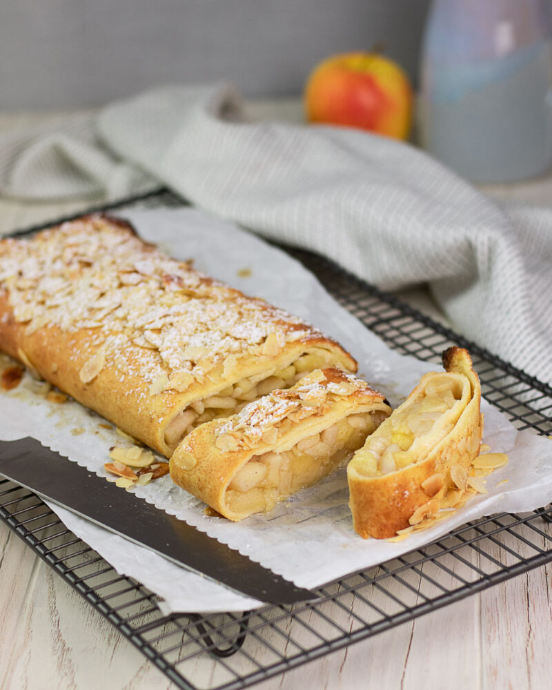 Low Carb Apfelstrudel, einfach lecker