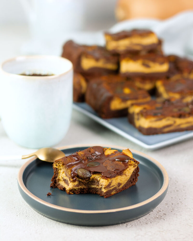 Kürbis Brownies3 2