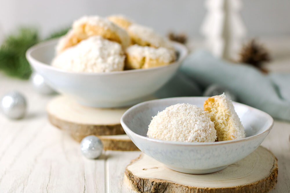 Leckere Kokoskekse ohne Zucker – Nicht nur zu Weihnachten ein Genuss!